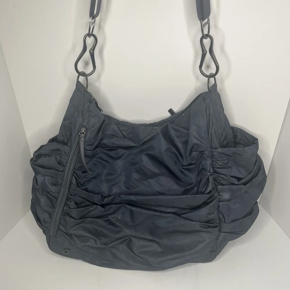 Lululemon Hot Yoga Hobo Bag SEABED Large Gym‎ Bag Yoga Tote Diaper Workout
